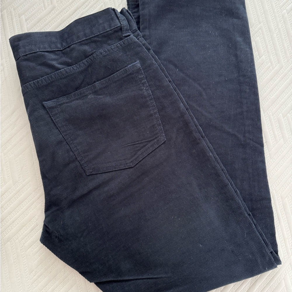 Men's J Crew Navy Corduroy Pants